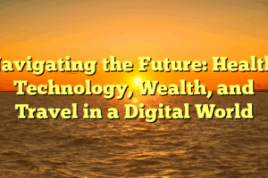 Navigating the Future: Health, Technology, Wealth, and Travel in a Digital World