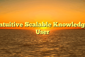 Intuitive Scalable Knowledge User