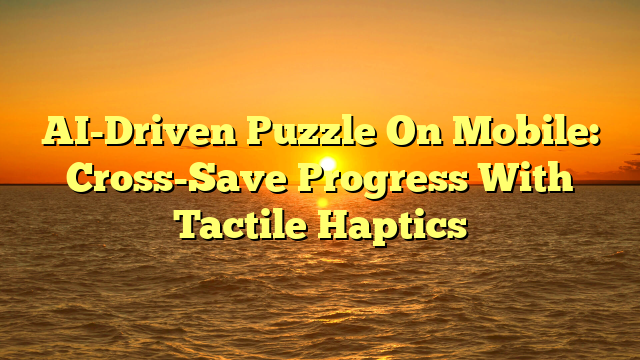AI-Driven Puzzle On Mobile: Cross-Save Progress With Tactile Haptics